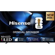 HISENSE 100U7DSE, 100", 4K Ultra HD, Mini LED, Smart TV